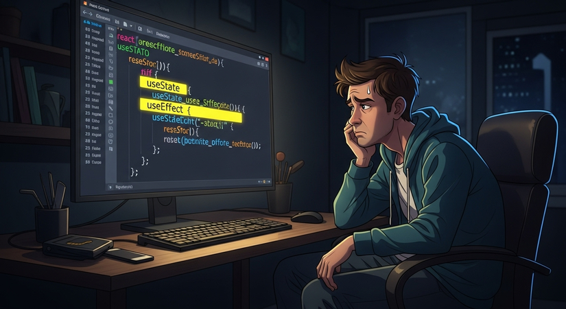 2 Năm Đi Làm React Chỉ Biết useState và useEffect: Bài Học Xương Máu Về Tư Duy Tối Ưu Hóa